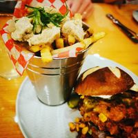 Burger at Renegade Kitchen & Craft Bar in Kelowna