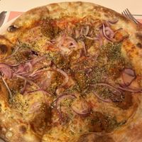 Vegane Bolognese Pizza 14,50€  at Vapiano in Linz