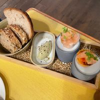 Fall Menu: welcome snack at Cafe Animo in Ulm
