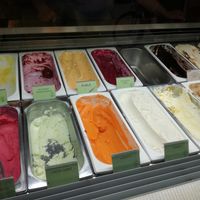 They are fresh and yummy. Half of the ice cream and cones are vegan! at Eislust in Gottingen