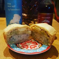 Chippy pie at Scrummy Crumb in Hull