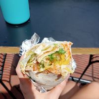 Veg burrito at Zambrero in Wodonga