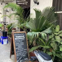 Entrance  at Krishna Vegetarian Restaurant in Zanzibar