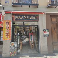 Outside at Papas Elvira in Granada