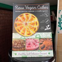 Raw vegan cakes! at Papas Elvira in Granada