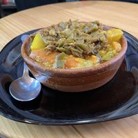 Tayin (Moroccan vegetable stew)  at Papas Elvira in Granada