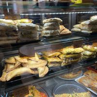 Pastelas y empanadas y algunos platos  at Papas Elvira in Granada