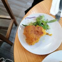 Tortilla de patatas vegana at Papas Elvira in Granada