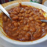 "peasant" bean soup at Papas Elvira in Granada