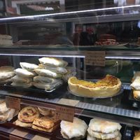 Several began tortas. And chocolate raspberry cake  at Papas Elvira in Granada