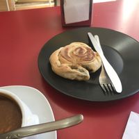 spinach pastry  at Papas Elvira in Granada