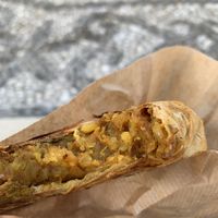 Pumpkin pastry. Delish! at Papas Elvira in Granada