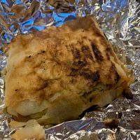 Spinach pastry  at Papas Elvira in Granada