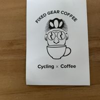 Card at Fixed Gear Coffee in Valkenburg