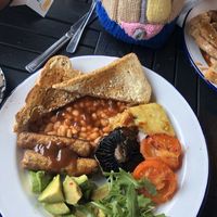 Vegan Breakfast  at Salt Shack Cafe in Hayling Island