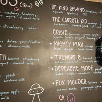 Updated menu 8/25/2019 at Wheeze The Juice in Oklahoma City