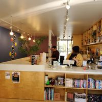 View fron the entrance at Wheeze The Juice in Oklahoma City