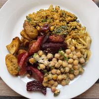 Yummy food! Super healthy, no gluten and no sugar!  at Fruta Madre in Lyon