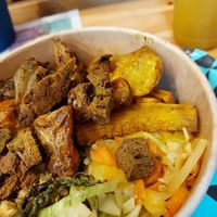 Cold Buffet at Fruta Madre in Lyon