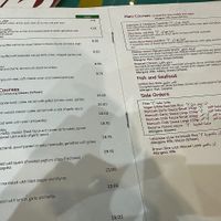 Menu   at Maroush in West London