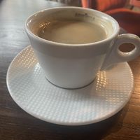 Black coffee   at Browns in Birmingham