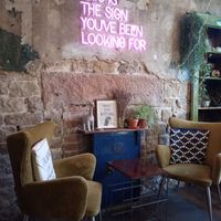 Seating at The Old Gun Shop Café & Pantry in Lancaster