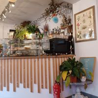 Cake stand at The Old Gun Shop Café & Pantry in Lancaster