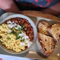 shakshuka at The Old Gun Shop Café & Pantry in Lancaster