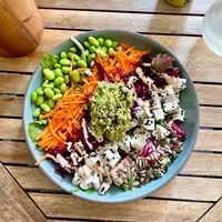 Buddha bowl at The Old Gun Shop Café & Pantry in Lancaster