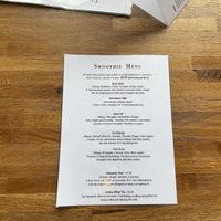 Menu 2  at The Old Gun Shop Café & Pantry in Lancaster