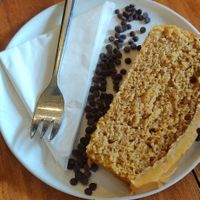 Coffee cake at The Old Gun Shop Café & Pantry in Lancaster