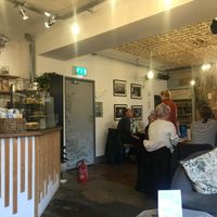 Downstairs of the cafe - lots more seats upstairs, very spacious! Also has toilet facilities. at The Old Gun Shop Café & Pantry in Lancaster