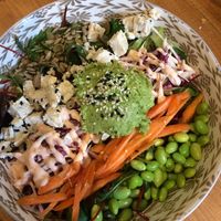 Asian salad  at The Old Gun Shop Café & Pantry in Lancaster