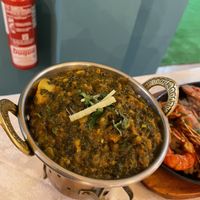 saag aloo at Torviscas Spice Village in Tenerife
