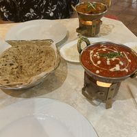 Garlic chapati   at Torviscas Spice Village in Tenerife