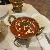 Vegan tikka with seitan   at Torviscas Spice Village in Tenerife