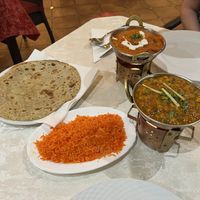 Damask and tikka masala  at Torviscas Spice Village in Tenerife