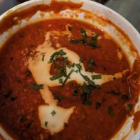 Tikka masala with soy vegan chicken at Torviscas Spice Village in Tenerife