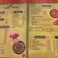 Vegan Menu   at Torviscas Spice Village in Tenerife