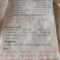 Full vegan menu at Torviscas Spice Village in Tenerife