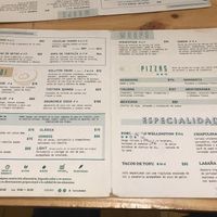Lots of menu options, no meat anywhere. at Lúcuma in Guadalajara