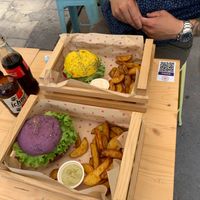 Yellow: Funky Ceceo
Purple: Flower Burger  at Flower Burger in Palermo
