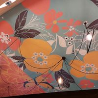 Ceiling at Flower Burger in Palermo