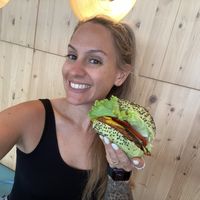   at Flower Burger in Palermo