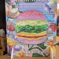 The season special is a collaboration with the most famous vegan blogger at Flower Burger in Palermo