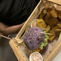   at Flower Burger in Palermo