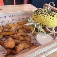   at Flower Burger in Palermo
