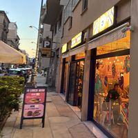Outside  at Flower Burger in Palermo