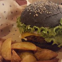 Flower burger at Flower Burger in Palermo