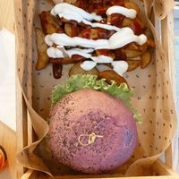 The “cheese” burger at Flower Burger in Palermo